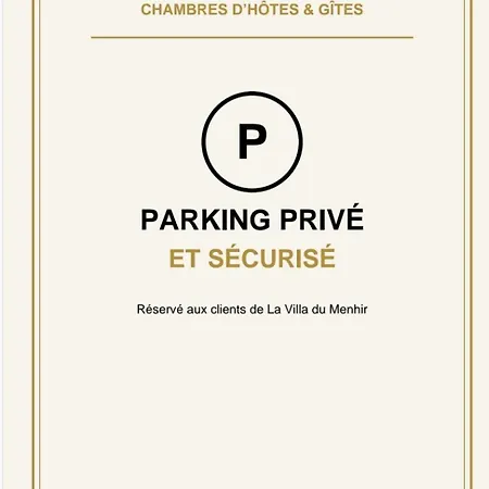 La Du Menhir D'hotes Parking Prive